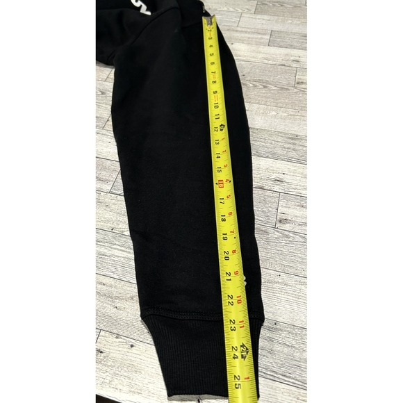 Champion Mens Graphic‎ Hoodie Pullover Mens Medium Black Cotton - Picture 6 of 8